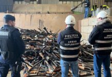 Segurança: Polícia de Segurança Pública destruiu mais de sete mil armas