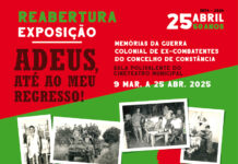 Constância: Reabertura da exposição “Adeus, até ao meu regresso! Memórias da Guerra Colonial de Ex-combatentes”