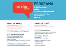 Médio Tejo recebe “Invisible Talks”, a primeira conferência sobre incapacidade invisível