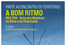 Torres Novas: Parte ao Encontro do Território – A Bom Ritmo, Rota dos Moinhos da Pena e da Charruada