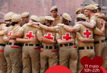 Cruz Vermelha de Torres Novas apoia peregrinos no Torreshopping