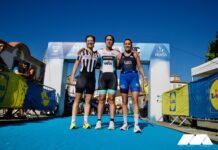 Ana Ramos, do Clube de Natação de Torres Novas, Vice-campeã Nacional de Triatlo Longo