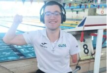 Tiago Silva, nadador do CLAC-Entroncamento, bate recorde mundial nos 100 metros mariposa