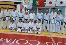Karatekas do Entroncamento em destaque no Estágio Internacional da JKS em Coimbra
