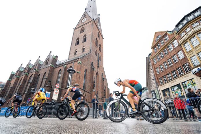 Ricardo Batista no ciclismo - 9ºlugar WTCS Hamburgo