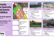 Torres Novas: Hasta Pública para Alienação de Imóveis Municipais – Prolongamento do Prazo