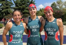 Maria Tomé e João Nuno Batista em destaque no Europeu de Triatlo em Istambul