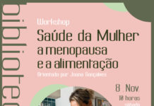 Workshop “Saúde da Mulher: a menopausa e a alimentação” na Biblioteca de Torres Novas
