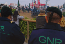 Golegã: Operação de segurança da Feira Nacional do Cavalo