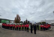 Bombeiros da Barquinha celebraram centenário com cerimónia solene e inauguração de monumento