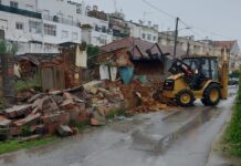 Entroncamento: Demolição na Rua Afonso de Albuquerque reforça segurança e requalificação urbana