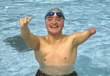 Tiago Silva, do CLAC-Entroncamento, estabelece dois novos recordes nacionais em natação adaptada