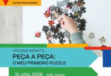 Entroncamento: Oficina infantil “Peça a peça: O meu primeiro Puzzle”no mercado municipal