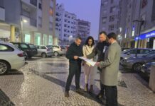 Município do Entroncamento avalia melhorias de circulação e estacionamento na Rua António Lucas