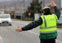 GNR de Santarém regista 37 detenções e 557 infrações rodoviárias na última semana