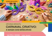 Entroncamento promove oficina infantil “Carnaval Criativo: A Magia das Máscaras”