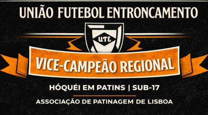 União Futebol Entroncamento sagra‑se vice‑campeão de Sub‑17 da Associação de Patinagem de Lisboa