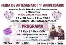 Feira de Artesanato no Centro Cultural do Entroncamento com muita animação