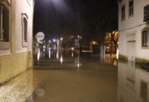 Alerta vermelho mantém‑se na Bacia do Tejo devido a caudais elevados e risco de inundações urbanas