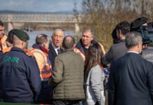 Presidente da República visitou Abrantes para avaliar impacto das cheias