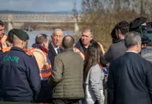 Presidente da República visitou Abrantes para avaliar impacto das cheias