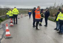Chamusca encerra ponte Isidro dos Reis devido a instabilidade em talude. Estrada Nacional 243 cortada por tempo indeterminado