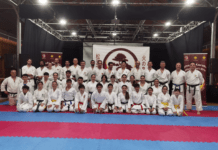 Shoto Karate HINOTORI‑DO recebeu mestre japonês Hayashida Chikashi no Entroncamento