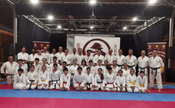 Shoto Karate HINOTORI‑DO recebeu mestre japonês Hayashida Chikashi no Entroncamento