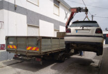 Vila Nova da Barquinha inicia remoção de viaturas abandonadas no espaço público