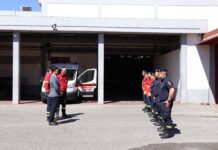 Presidente da Câmara visita Bombeiros do Entroncamento no arranque do dispositivo de combate a incêndios rurais