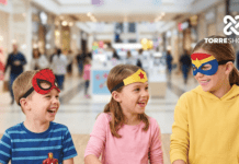 Torreshopping celebra o Dia da Criança com super‑heróis, workshops e três dias de diversão