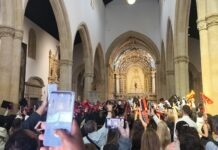 Semana académica de Tomar acabou com bênção das pastas e milhares de pessoas para testemunhar o momento (fotos e vídeos)