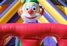 Insufláveis no Parque animam fins de tarde de verão na Barquinha