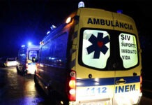 Jovem ferido com gravidade após ser colhido por comboio de mercadorias em Caxarias