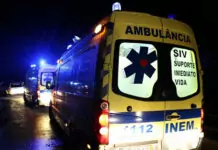 Jovem ferido com gravidade após ser colhido por comboio de mercadorias em Caxarias