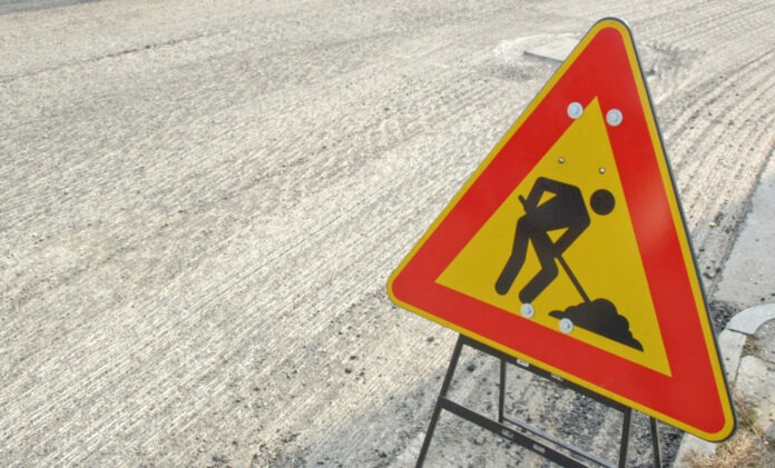 Road works