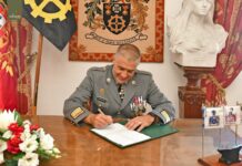 Coronel Bettencourt Pinheiro assumiu comando do Regimento de Manutenção do Entroncamento