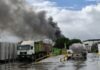 Abrantes: Incêndio na RSA mobilizou cerca de 60 operacionais; 14 pessoas evacuadas e três empresas encerradas devido ao fumo
