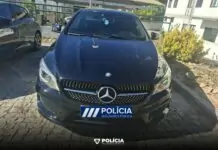 PSP recupera viatura furtada em Tomar e apreende dinheiro, documentos e artigos em ouro