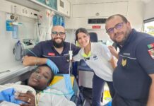 Bombeiros do Entroncamento realizam parto em ambulância: mãe e bebé estão bem