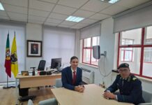 Novo comandante do Posto da GNR de Constância apresentou cumprimentos na Câmara Municipal