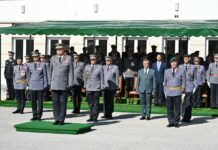 Vila Nova da Barquinha representada na tomada de posse do novo Comandante da Brigada de Reação Rápida