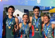Dois atletas do CNTN na estafeta portuguesa medalhada com bronze na Taça do Mundo de Roma