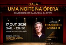 Entroncamento: Gala de Ópera assinala Dia Mundial da Ópera no Cineteatro São João
